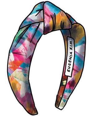 Eugenia Kim Karyn Satin Headband - Blue