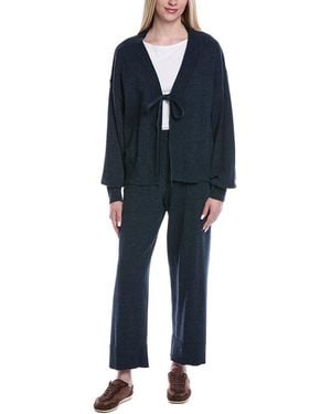 Free People 2Pc Solar Sweater & Pant Set - Blue