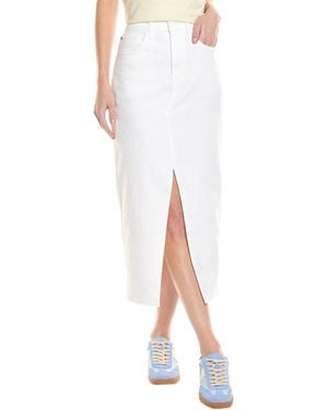 Hudson Jeans Jeans Midi Skirt - White