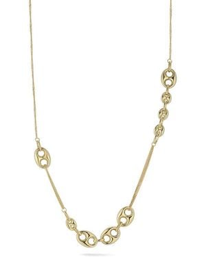 Ember Fine Jewelry 14k Mariner Link Necklace - Metallic