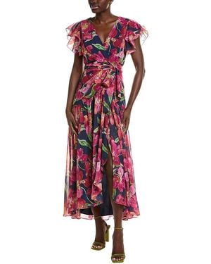 Hutch Zola Midi Dress - Red