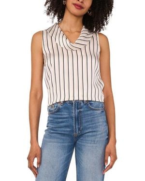 Vince Camuto Cowl Neck Blouse - Blue