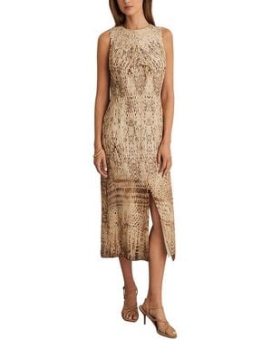 Reiss Presley Dress - Brown