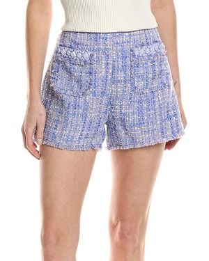 Cinq À Sept Lucie Boucle Short - Blue