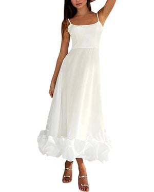 Linda Charm Maxi Dress - White