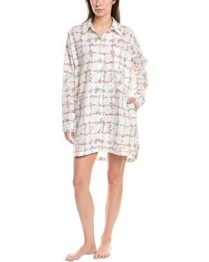 Bedhead Pyjamas Sleepshirt - White