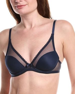 Journelle Victoire Plunge Bra - Blue