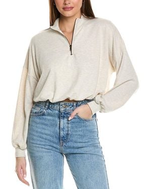 Project Social T Rocky Cozy 1/2-Zip Top - Blue