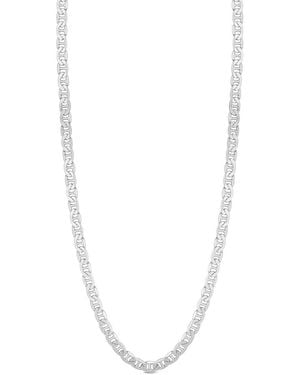 YIELD OF MEN 7Mm Mariner Chain Necklace - White