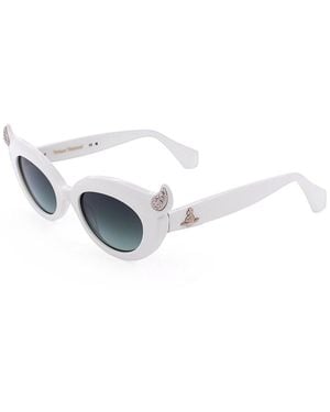 Vivienne Westwood Vw5099 51Mm Sunglasses - White