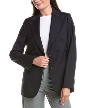 Officine Generale Officine Generale Raya Wool Jacket - Black