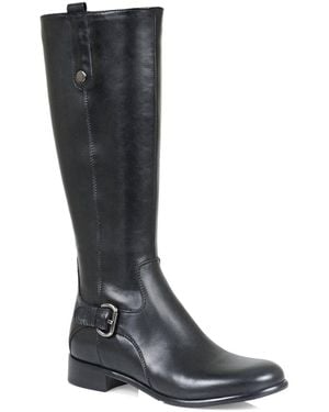 La Canadienne Stefanie Leather Boot - Black