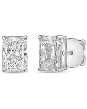 Diana M. Jewels Diana M. 14K 15.00 Ct. Tw. Lab-Grown Diamond Stud Earrings - White