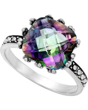 Samuel B. 4.20 Ct. Tw. Quartz Ring - Blue