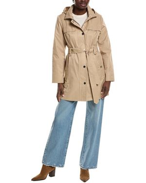 London Fog Medium Trench Coat - Natural