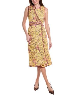 Etro Loto Midi Dress - Yellow