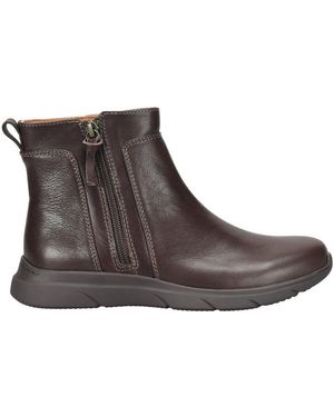 Comfortiva Maxine Leather Boot - Brown