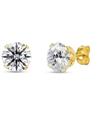 Jaclyn Smith 4.00 Ct. Tw. Lab-Grown Moissanite Earrings - Metallic