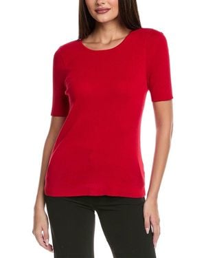 Tahari Sweater T-Shirt - Red