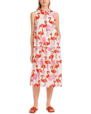 Marc Cain Sleeveless Maxi Dress - Red