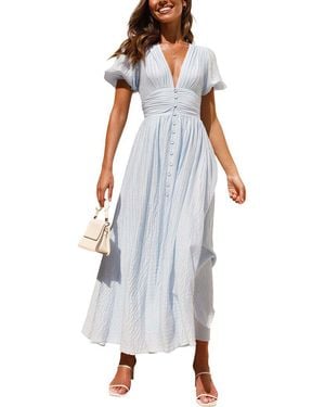 ENJOY PETRA Midi Dress - White