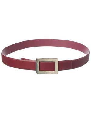 Roger Vivier Leather Belt - Red