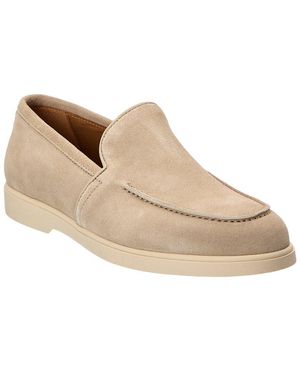 Bruno Magli Etna Suede Loafer - Natural