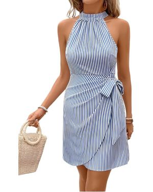 VIBI Mini Dress - Blue