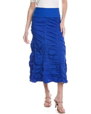XCVI Peasant Skirt - Blue