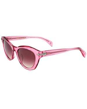 Rag & Bone 53Mm Sunglasses - Pink