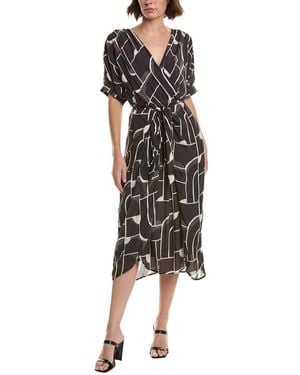 Velvet By Graham & Spencer Elise Midi Dress - Black