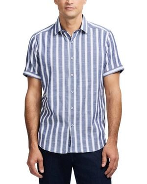 Robert Graham Preston Woven Shirt - Blue