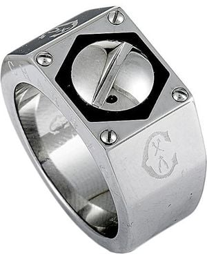 Charriol Stainless Steel Ring - Metallic