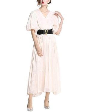 DZA Midi Dress - Natural