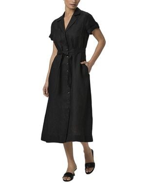 PAIGE Linen Lexina Dress - Black