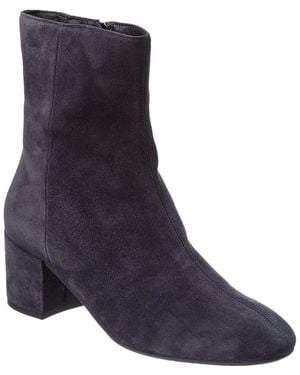 Aquatalia Leonora Waterproof Suede Bootie - Blue