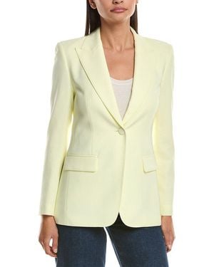 Lafayette 148 New York Peak Lapel Blazer - Natural