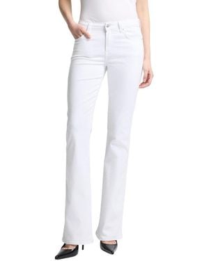 7 For All Mankind Kimmie Casablanca Bootcut Jean - White