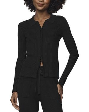 Splendid Georgie Two Zip Jumper - Black