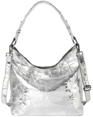Tiffany & Fred Paris Leather Tote - Grey