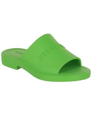 Ferragamo Giuneva Sandal - Green
