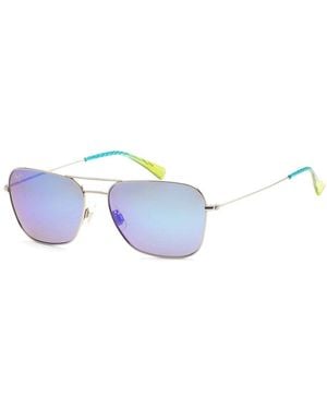 Maui Jim Mj0675S 58Mm Polarized Sunglasses - Blue