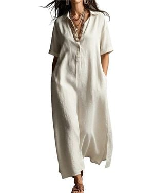 ENJOY PETRA Olivia Taylor Maxi Dress - Natural