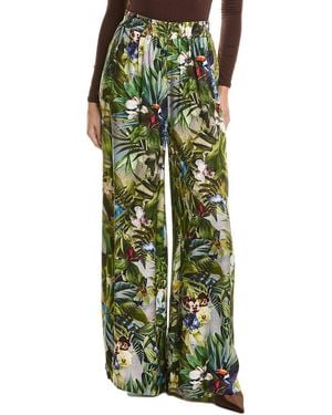 L'Agence Lillian Wide Leg Pant - Green