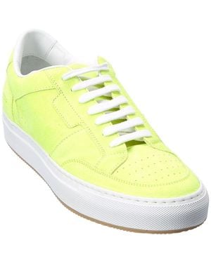 Common Projects Suede Trainer - Metallic