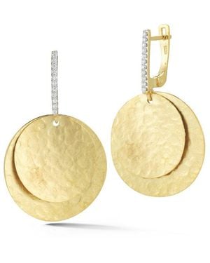 Reiss 14K 0.15 Ct. Tw. Diamond Earrings - Metallic