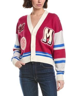 Mother The Boxy Cardigan - Red