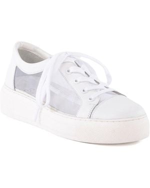 Seychelles Forever Young Leather & Mesh Trainer - White