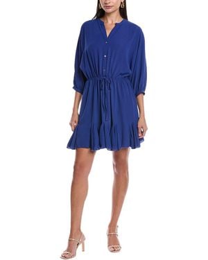 Marion Mini Dress - Blue