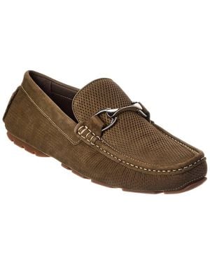Donald J Pliner Dorion Leather Loafer - Brown